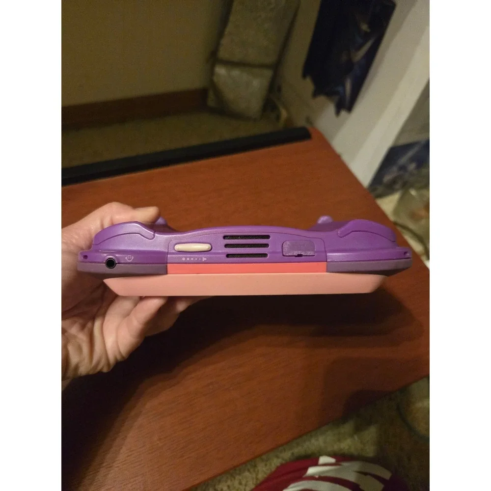 VTech MobiGo Touch Learning System Pink Purple Handheld Educational Console Game